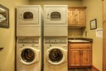 Elkhorn Lodge, Separate Laundry with 2 Washers and 2 Dryers
